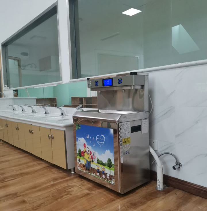 為安全健康飲水重重把關，國林幼兒園飲水臺做好每一道防護